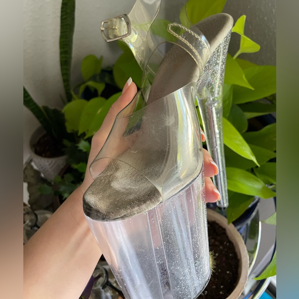 filthy used stripper heels